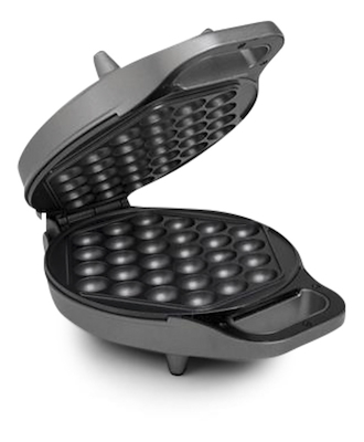 Princess Bubble vaffeljern grå