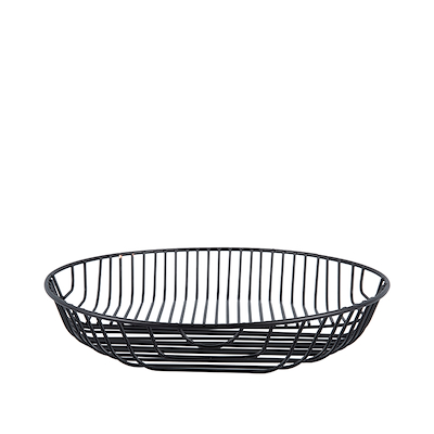 Present Time Crossways fad sort Ø30 cm