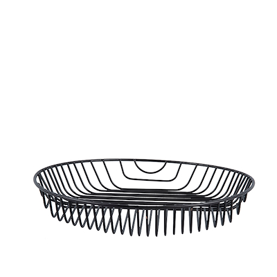 Present Time Crossways fad sort Ø30 cm