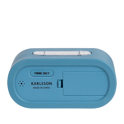 Karlsson Gummy vækkeur blå