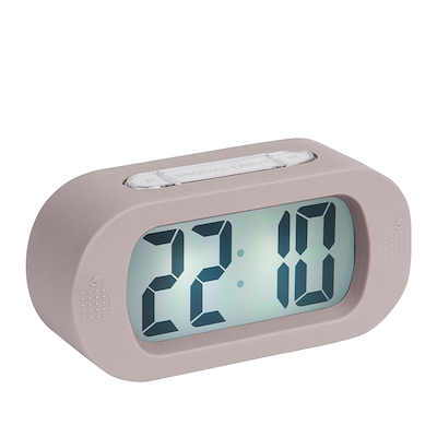 Karlsson Gummy vækkeur grå