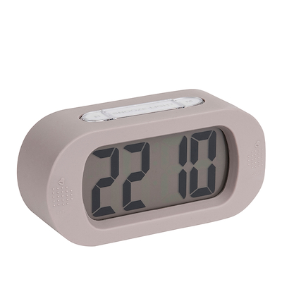 Karlsson Gummy vækkeur grå