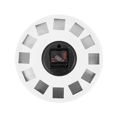 Karlsson Charm Engraved Numbers vægur hvid Ø30 cm