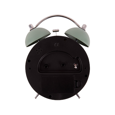 Karlsson Iconic vækkeur grøn Ø11 cm