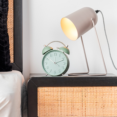 Karlsson Iconic vækkeur grøn Ø11 cm