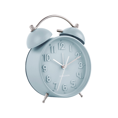 Karlsson Iconic vækkeur blå Ø11 cm