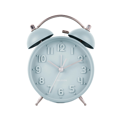 Karlsson Iconic vækkeur blå Ø11 cm