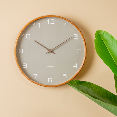 Karlsson Acento vægur grå Ø40 cm