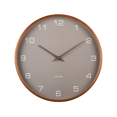 Karlsson Acento vægur grå Ø40 cm