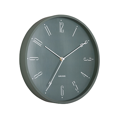 Karlsson Regal Numbers vægur grøn Ø30 cm