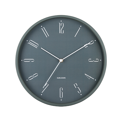 Karlsson Regal Numbers vægur grøn Ø30 cm