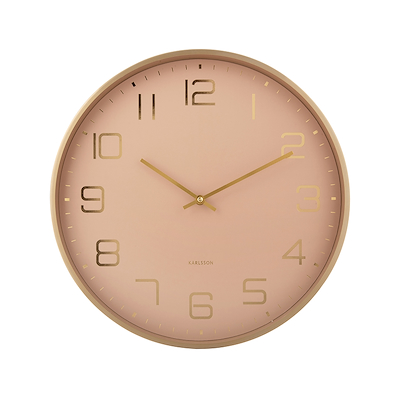 Karlsson Elegance Glow vægur sand Ø40 cm