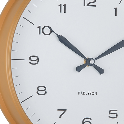 Karlsson Modern Factory vægur gul Ø30 cm