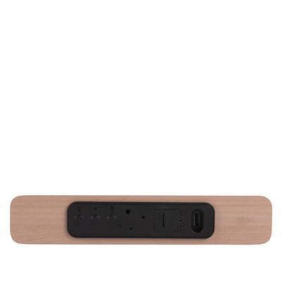 Karlsson Retro Flat vækkeur med trådløs oplader grå