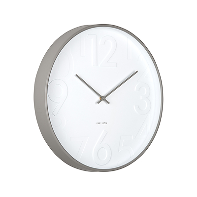Karlsson Ayuno vægur grå Ø40 cm