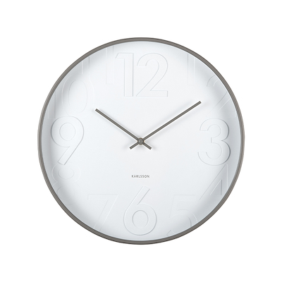 Karlsson Ayuno vægur grå Ø40 cm