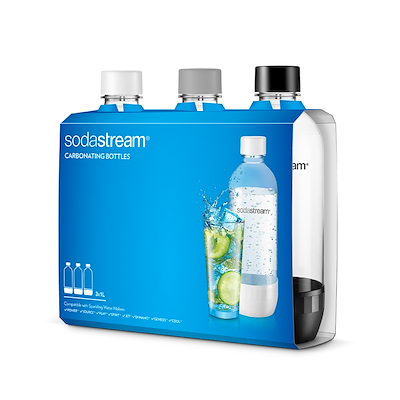 Sodastream Flasker 3 stk. 1 Liter