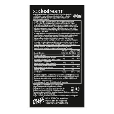 Sodastream Pepsi Max sodamix 440 ml