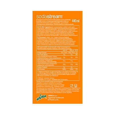 SodaStream Mirinda Orange 440 ml