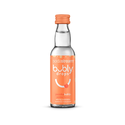Sodastream bubly drops smagskoncentrat fersken aroma 40ml