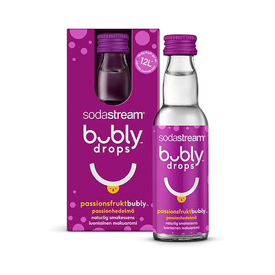 Sodastream bubly drops smagskoncentrat passionsfrugt aroma 40ml