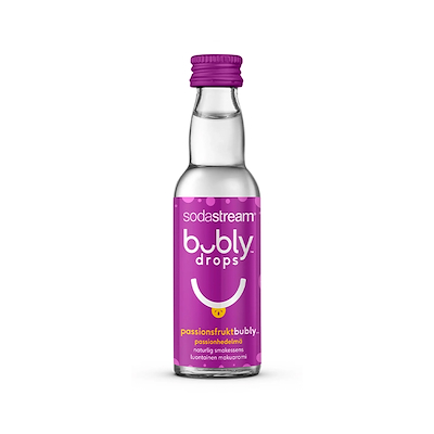 Sodastream bubly drops smagskoncentrat passionsfrugt aroma 40ml