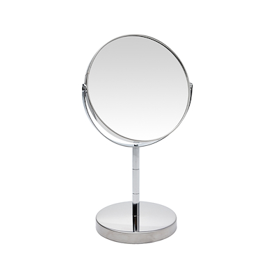 Spejl på metalstativ