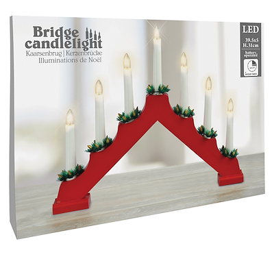 Svensk julestage rød