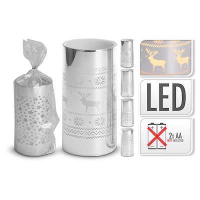 LED Lys multifarvet 15 cm