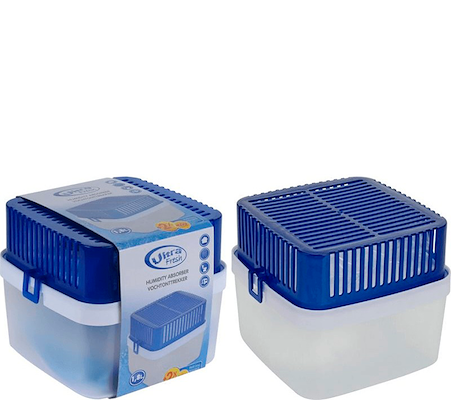 Affugter 1,8 liter inklusiv 2x400 gram genopfyldningsposer