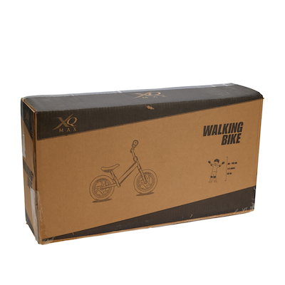 XQMAX Løbecykel sort L80 cm