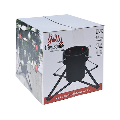 Juletræsfod sort 57 cm