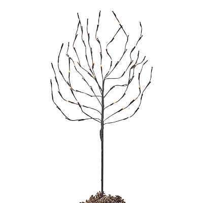 Lystræ med LED lys 110 cm