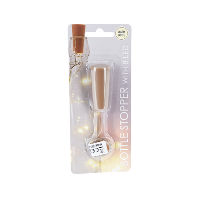 Vinprop med LED lys indendørs