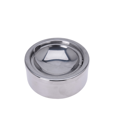 Askebæger med tryklåg rustfrit stål Ø 11,5 cm