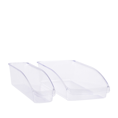 Køleskabs organizer gennemsigtig 3 stk