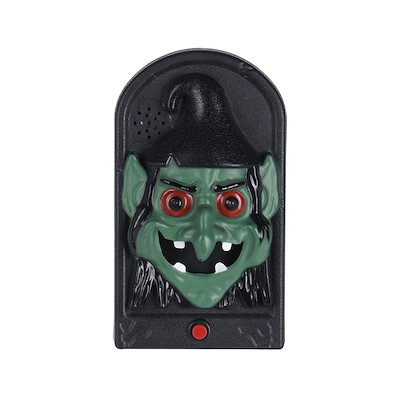 Ringklokke med lys og lyd assorteret