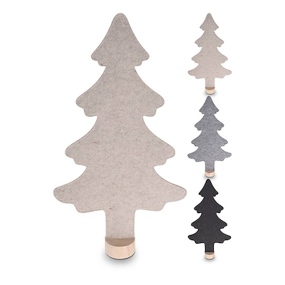 Christmas Collection juletræ filt beige 84 cm