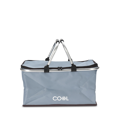 Shoppekurv med køl assorteret 35 liter