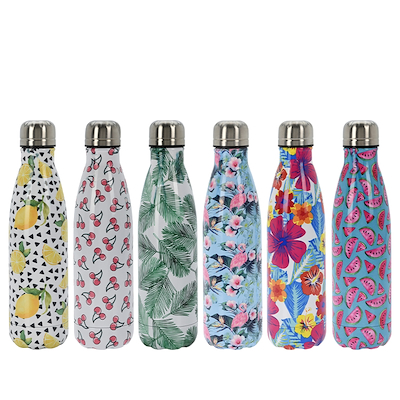 Termoflaske 0,5 liter i 6 assorterede design