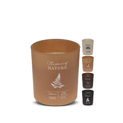 Duftlys multifarvet 8,8 cm