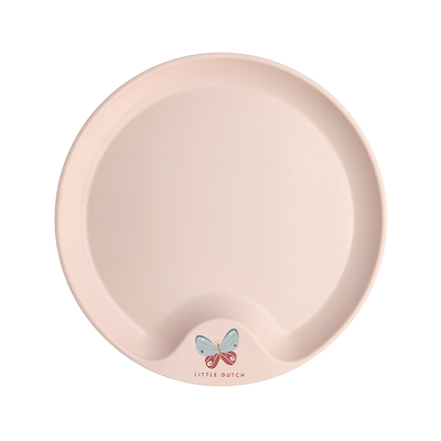 Mepal Mio Flowers & Butterflies tallerken rosa Ø22 cm