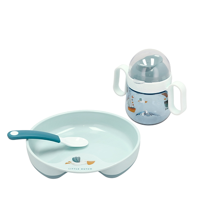 Mepal Mio Sailors Bay begyndersæt blå 3 dele