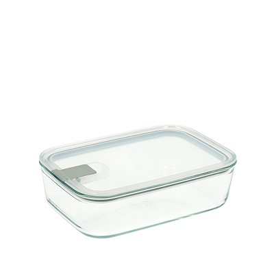Mepal EasyClip husholdningsboks glas sage 1,5 liter
