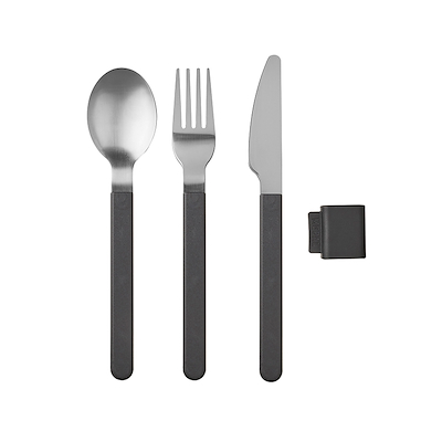 Mepal Silueta bestiksæt nordic black 3 dele