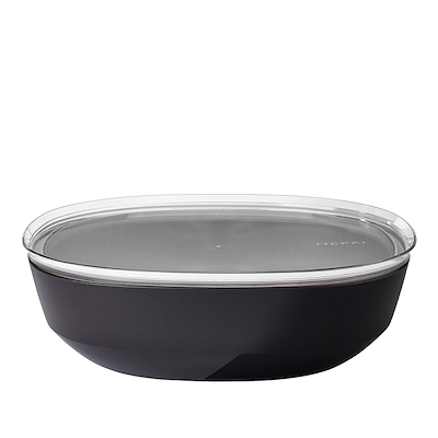 Mepal Silueta serveringsskål m. låg nordic black 4 liter