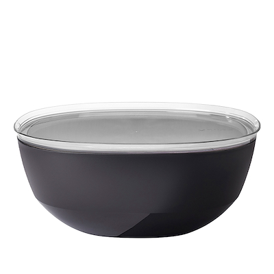 Mepal Silueta serveringskål m. låg nordic black 5 liter