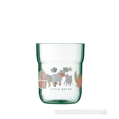 Mepal Mio Little Farm glas grøn 250 ml