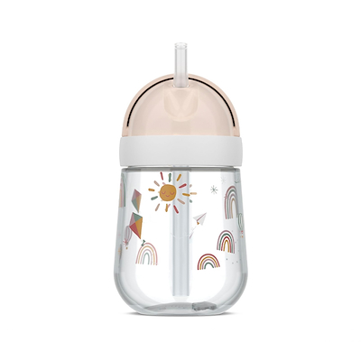 Mepal Mio Sunshine & Rainbow drikkedunk hvid 300 ml