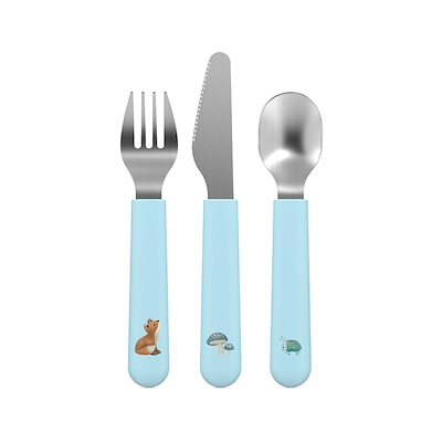 Mepal Mio Forest Friends børnebestik blå 3 dele